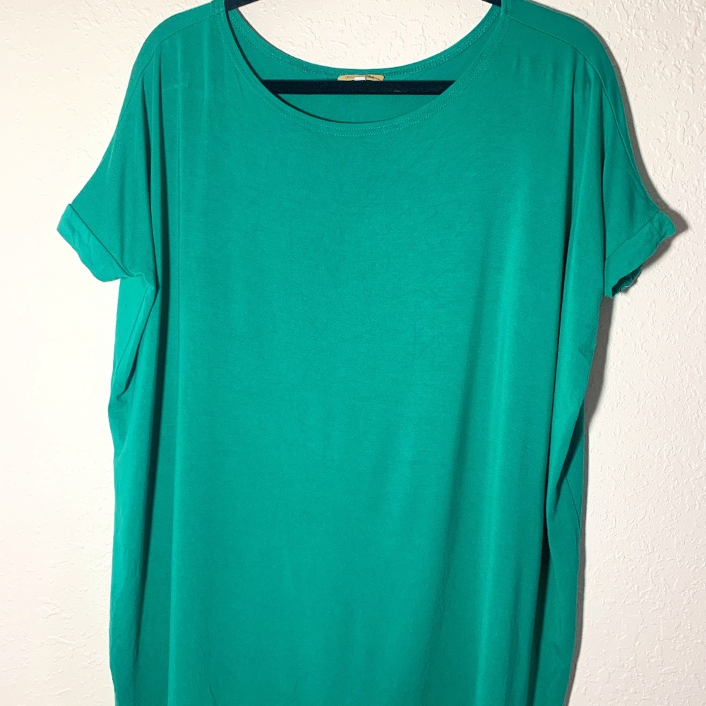 Pico 1988 Oversized drop shoulder Teal Tee